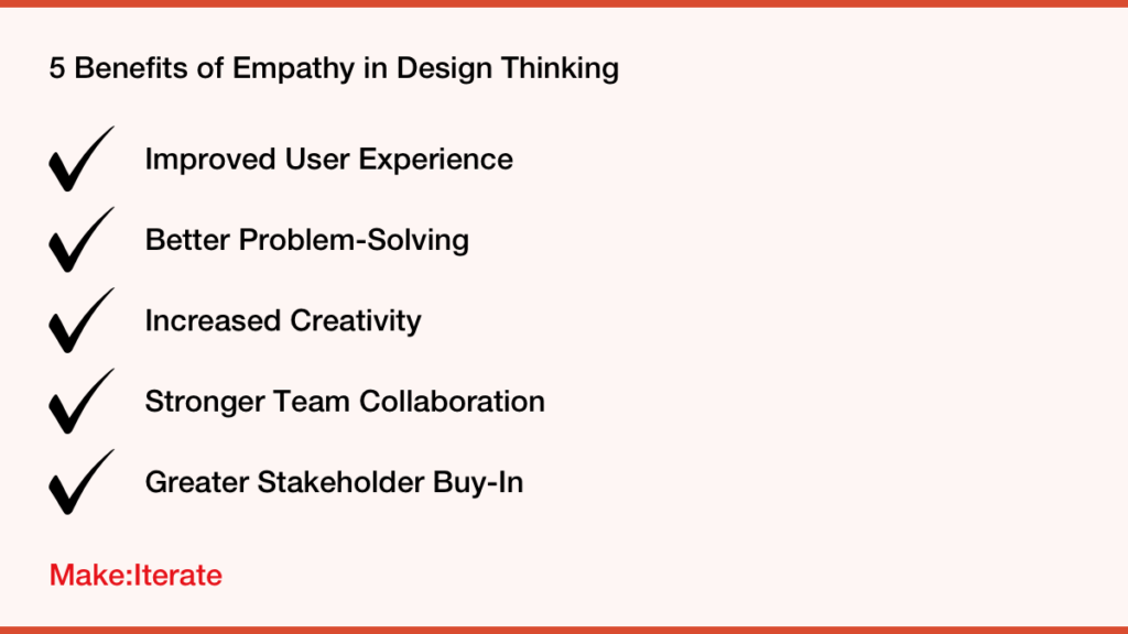 The 5 benefits of empathy in design thinking